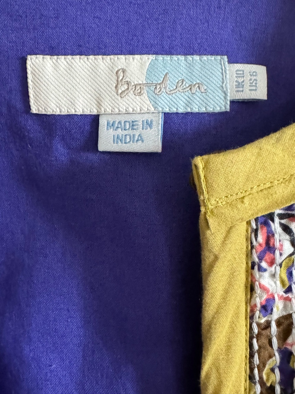 Boden cotton blazer jacket size 6 - Picture 5 of 10